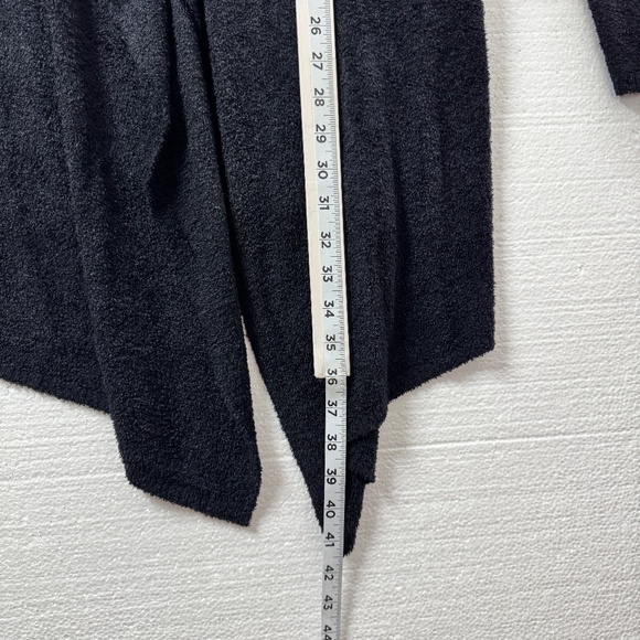 Barefoot Dreams Calypso Ombre Open Front Womens Cardigan Gray Black Cozy Knit XL - Picture 5 of 9